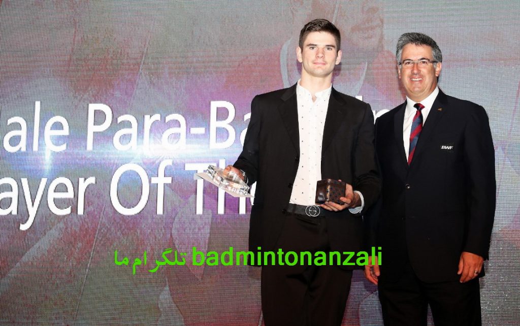 لوکاس مازور از کشور فرانسه ، مرد سال پارابدمینتون جهان