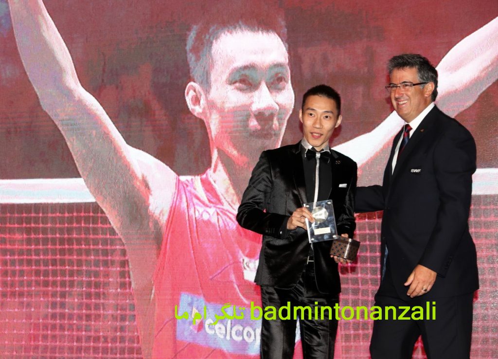 لی چونگ وی از مالزی ، مرد سال بدمینتون جهان 2016